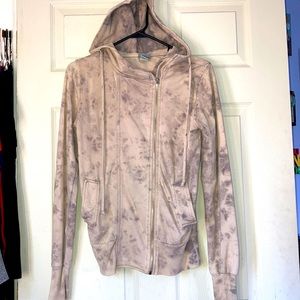 Tie dye Zip up hoodie